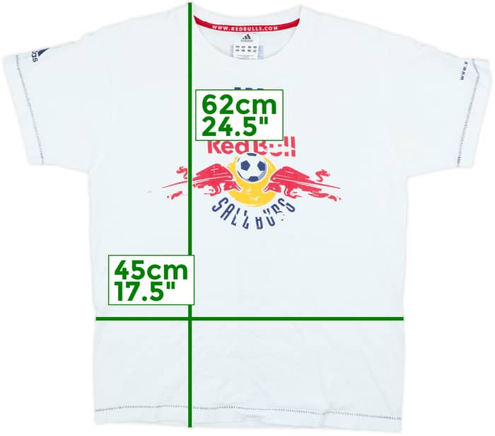 2006-07 RB Salzburg adidas Cotton Tee - 8/10 - (M)