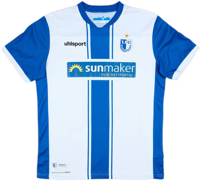 2020-21 FC Magdeburg Home Shirt - 7/10 - (L)