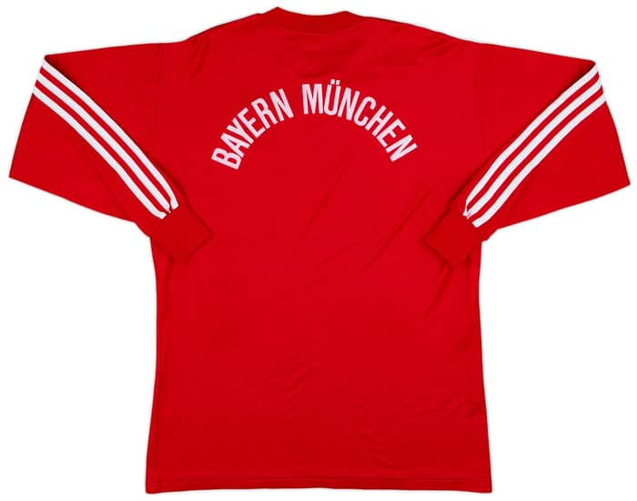 1989-91 Bayern Munich Home L/S Shirt - 8/10 - (L)