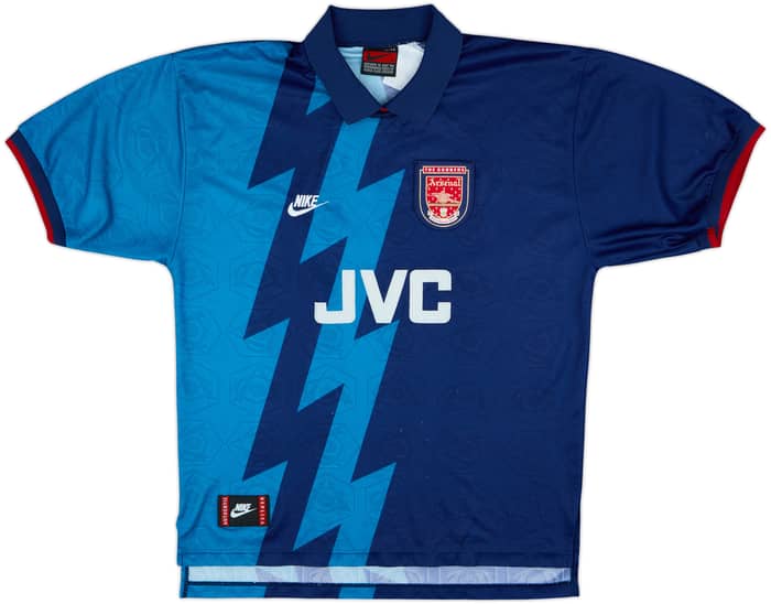 1995-96 Arsenal Away Shirt Platt #7 - 5/10 - (XL)