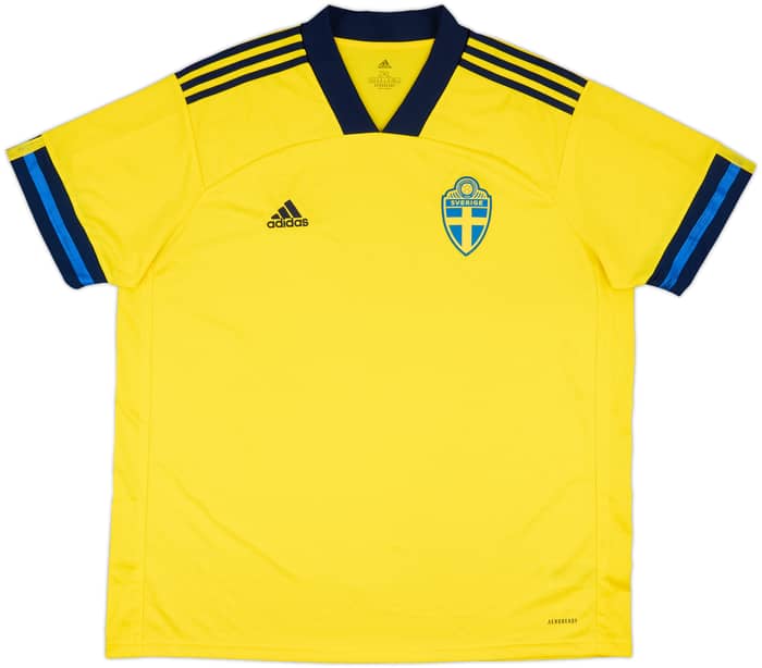 2020-21 Sweden Home Shirt - 10/10 - (XXL)