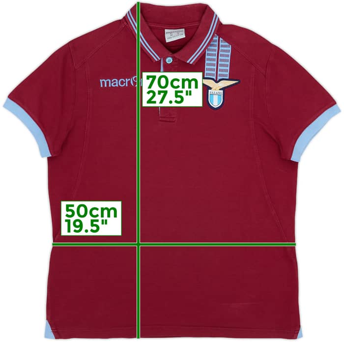 2014-15 Lazio Macron Polo Shirt - 8/10 - (M)