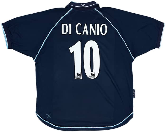 1999-01 West Ham Third Shirt Di Canio #10 - 8/10 - (XXL)