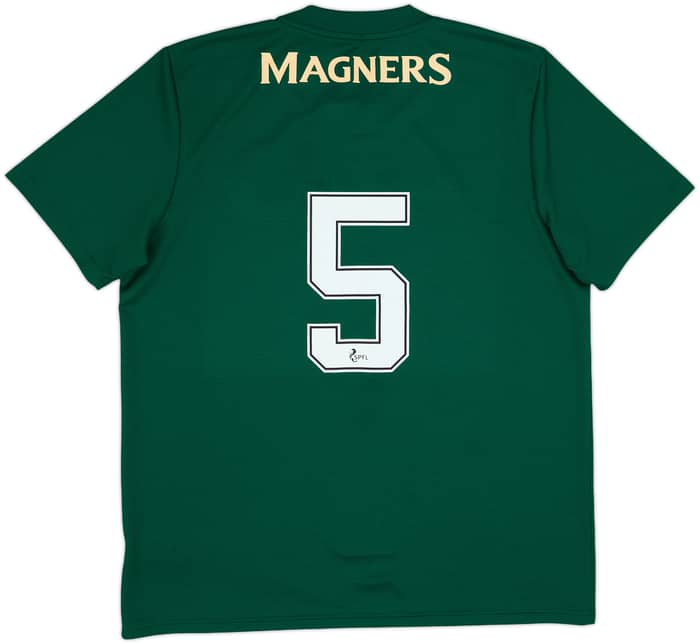 2021-22 Celtic Away Shirt #5 - 8/10 - (XL)