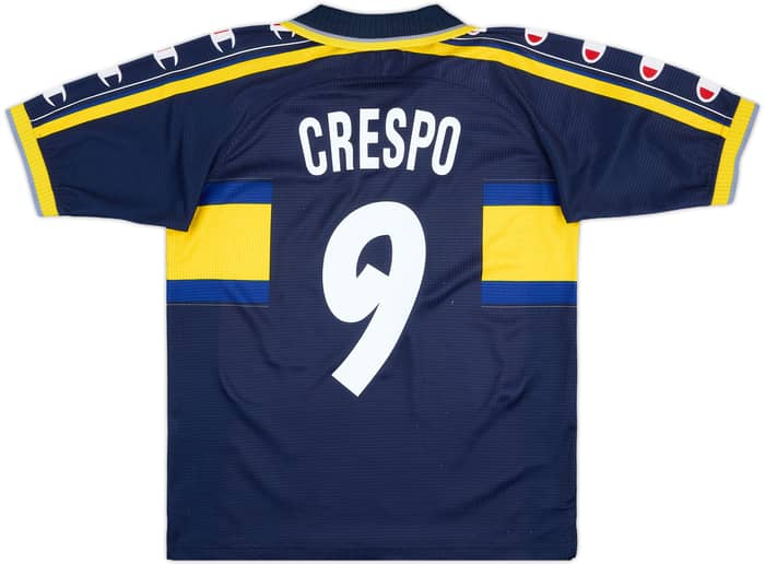 1999-00 Parma Third Shirt Crespo #9 - 8/10 - (M)
