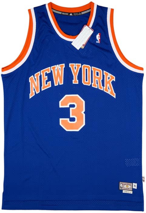 1990-91 New York Knicks Starks #3 adidas Hardwood Classics Swingman Away Jersey (XL)
