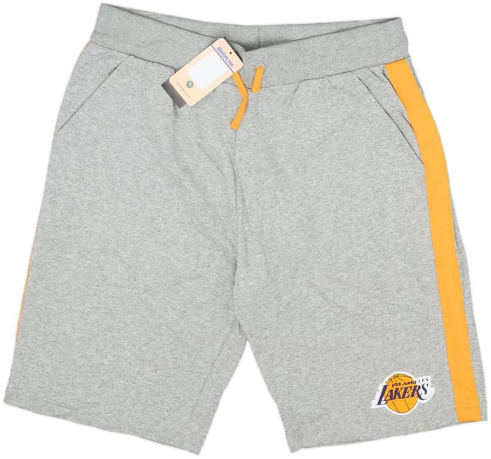 2013-14 LA Lakers adidas Travel Shorts (XXL)