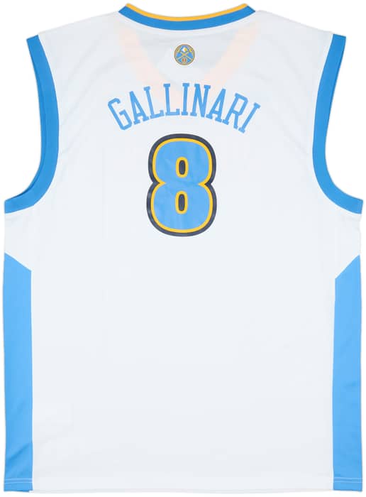 2011-14 Denver Nuggets Gallinari #8 adidas Home Jersey (XL)