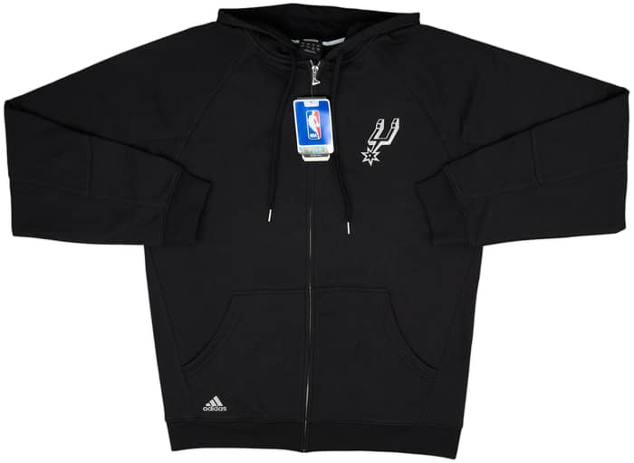 2008-09 San Antonio Spurs adidas Hooded Sweat Top (L)
