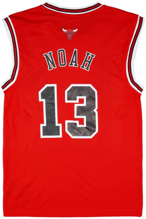 2010-14 Chicago Bulls Noah #13 adidas Away Jersey - 9/10 - (S)