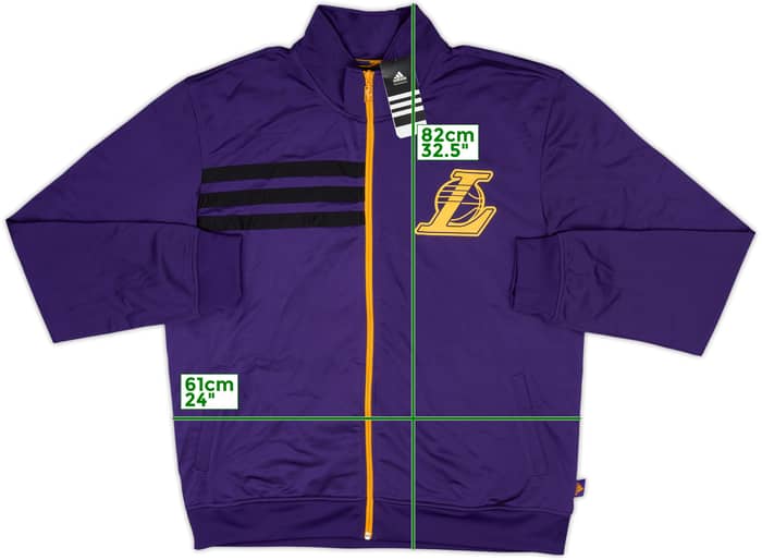 2011-12 LA Lakers adidas Track Jacket (XXL)