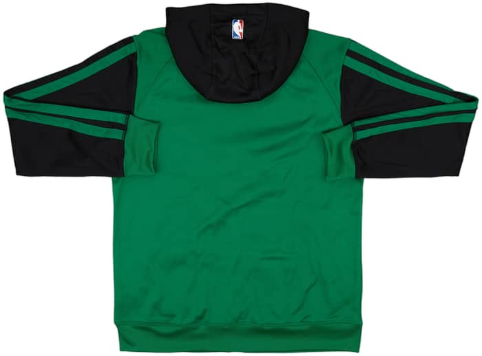 2013-14 Boston Celtics adidas Full Zip Hooded Sweat Top (M)
