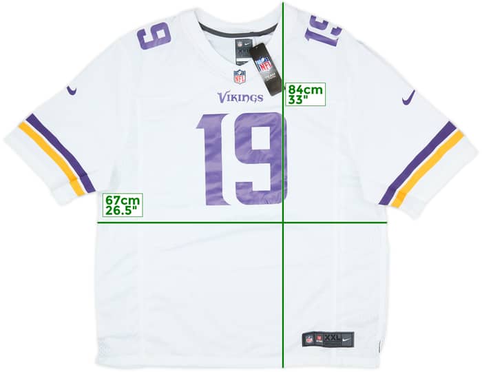 2013-22 Minnesota Vikings Thielen #19 Nike Game Away Jersey (XXL)