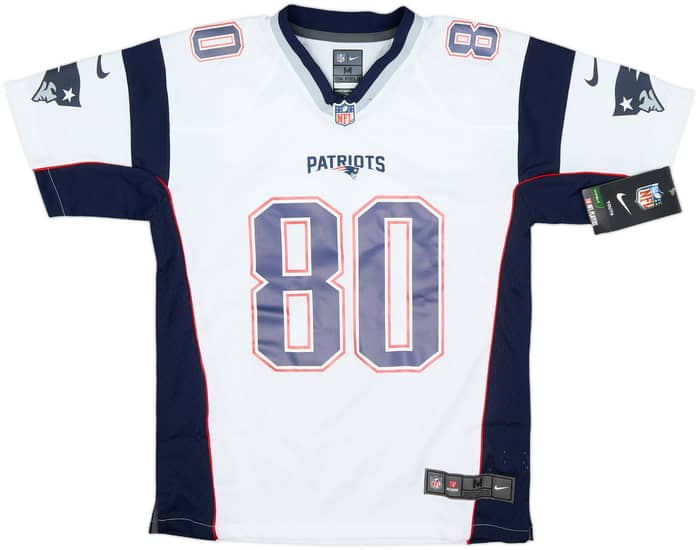 2013-17 New England Patriots Amendola #80 Nike Game Away Jersey (M.Boys)