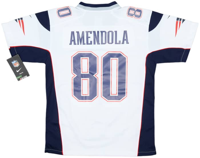 2013-17 New England Patriots Amendola #80 Nike Game Away Jersey (M.Boys)