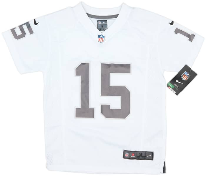 2015-17 Oakland Raiders Crabtree #15 Nike Game Away Jersey (S.Boys)
