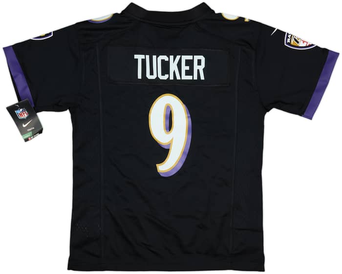 2012-24 Baltimore Ravens Tucker #9 Nike Game Alternate Jersey (M.Boys)