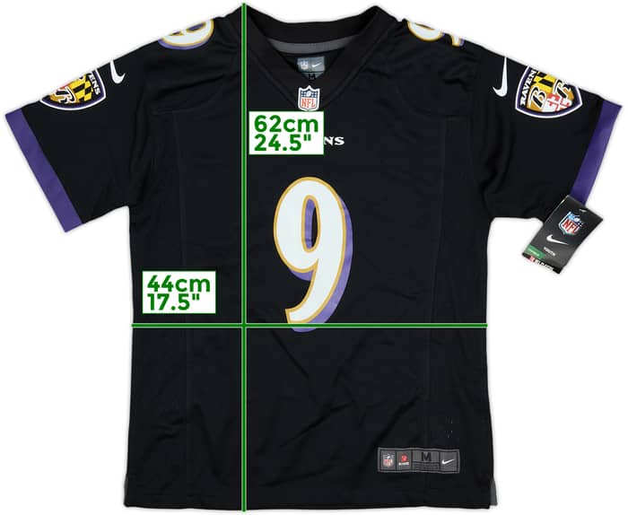 2012-24 Baltimore Ravens Tucker #9 Nike Game Alternate Jersey (M.Boys)