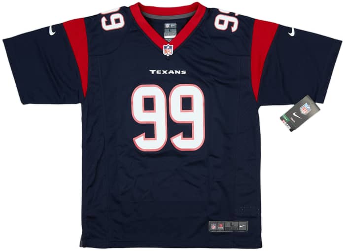 2012-20 Houston Texans Watt #99 Nike Game Home Jersey (L.Boys)