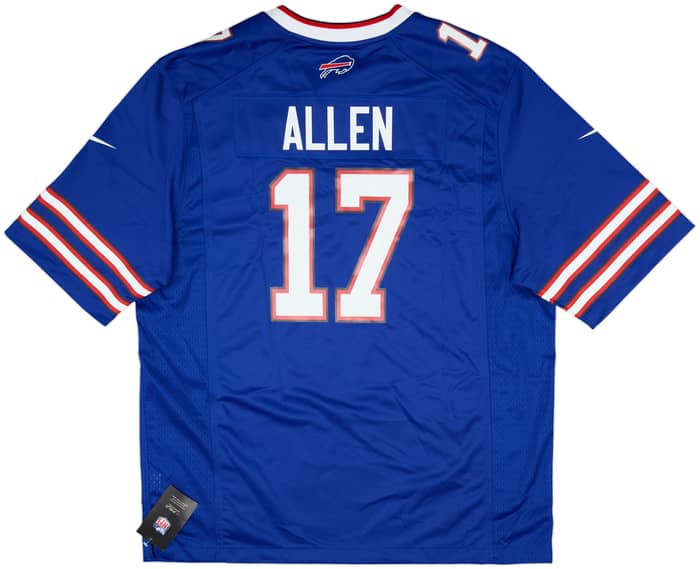 2018-25 Buffalo Bills Allen #17 Nike Game Home Jersey (XL)