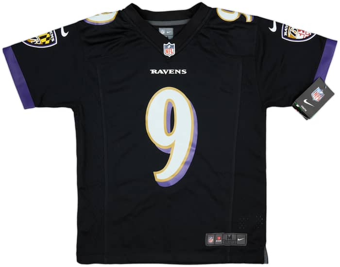 2012-24 Baltimore Ravens Tucker #9 Nike Game Alternate Jersey (M.Boys)