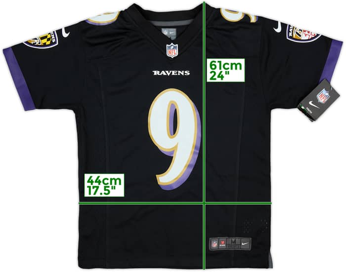 2012-24 Baltimore Ravens Tucker #9 Nike Game Alternate Jersey (M.Boys)