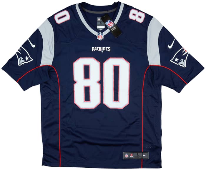 2013-17 New England Patriots Amendola #80 Nike Game Home Jersey (L)