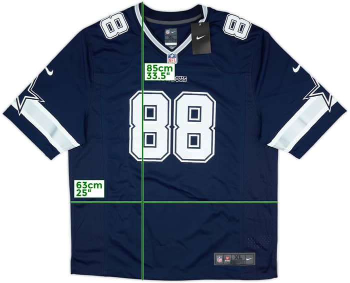 2012-17 Dallas Cowboys Bryant #88 Nike Game Home Jersey (XL)