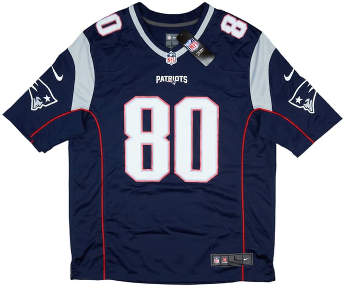 2013-17 New England Patriots Amendola #80 Nike Game Home Jersey (L)