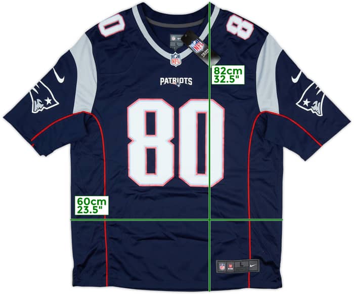 2013-17 New England Patriots Amendola #80 Nike Game Home Jersey (L)