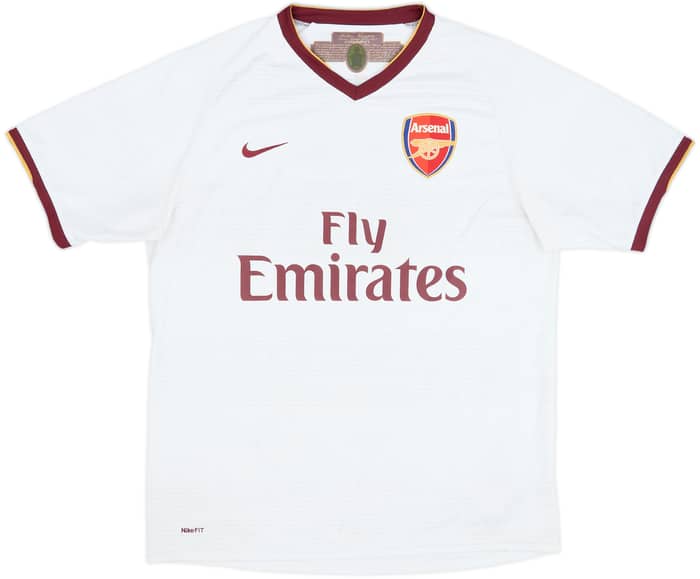 2007-08 Arsenal Away Shirt Fabregas #4 - 6/10 - (M)