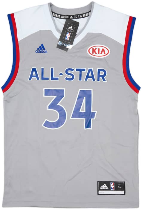 2017 NBA All-Star Game Antetokounmpo #34 adidas Jersey (S)