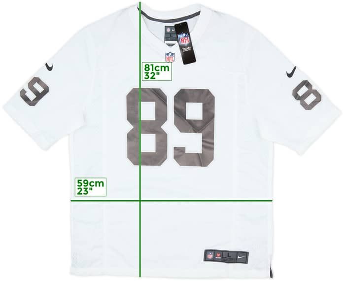 2015-18 Oakland Raiders Cooper #89 Nike Game Away Jersey (L)