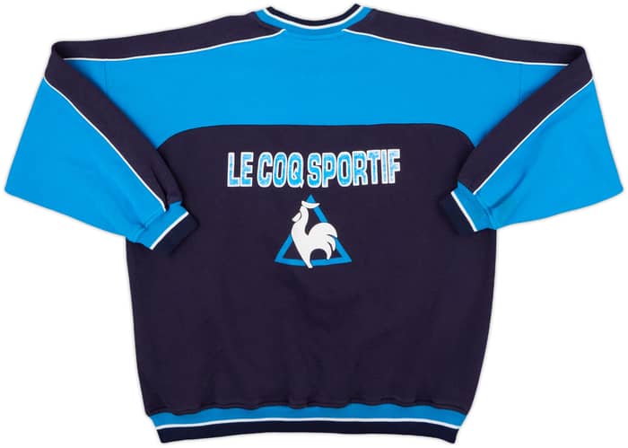 1999-00 Manchester City Le Coq Sportif Player Issue Sweat Top #76 - 7/10 - (L)