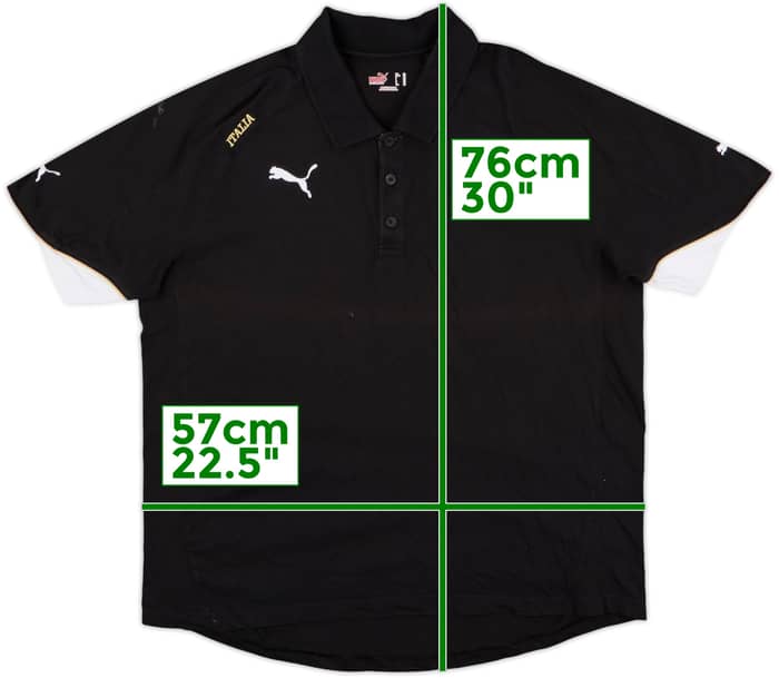 2007-08 Italy Puma Polo Shirt - 6/10 - (XL)