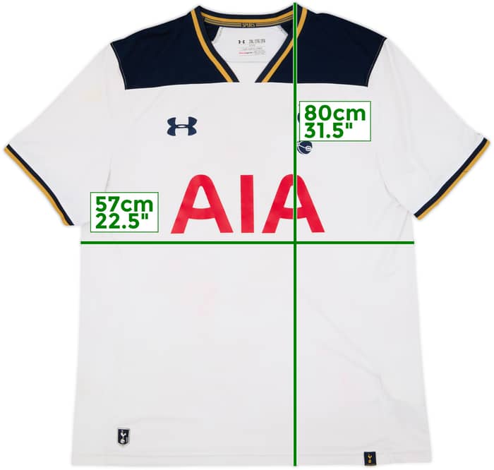 2016-17 Tottenham Home Shirt - 5/10 - (XXL)