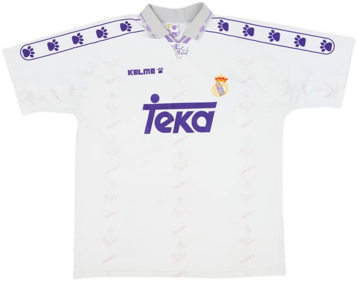 1994-96 Real Madrid Home Shirt - 7/10 - (L)