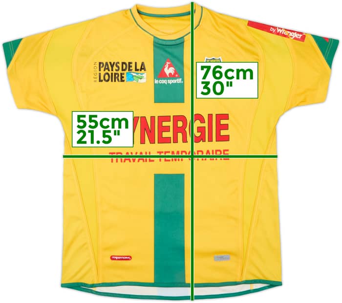 2004-05 Nantes Home Shirt - 6/10 - (M)