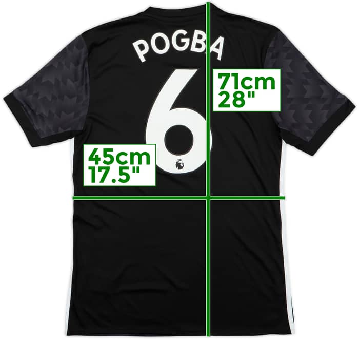 2017-18 Manchester United Away Shirt Pogba #6 - 7/10 - (S)