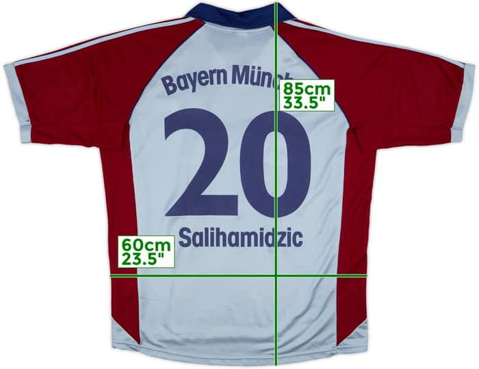 1998-99 Bayern Munich CL Shirt Salihamidzic #20 - 7/10 - (XL)