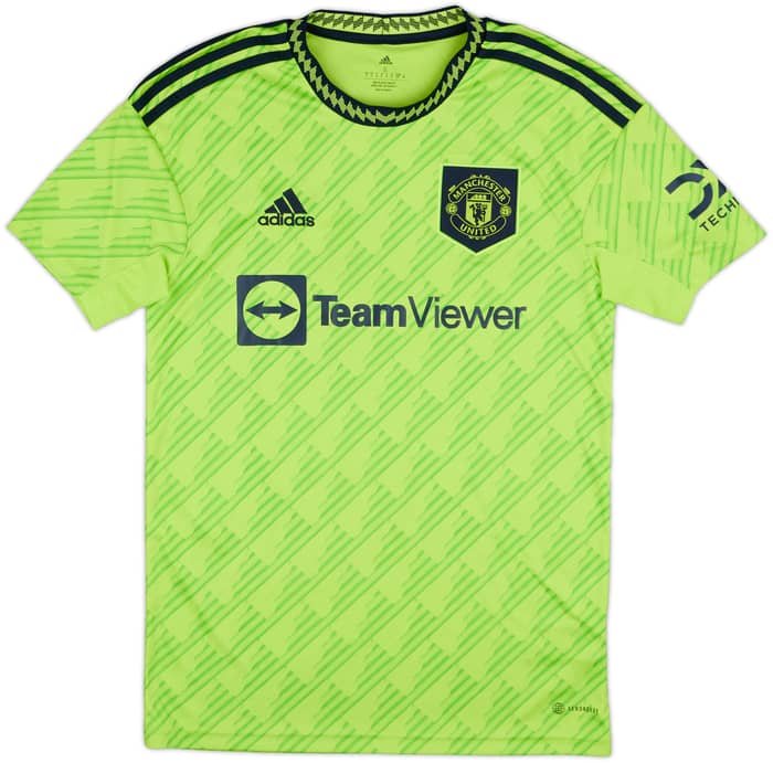 2022-23 Manchester United Third Shirt Malacia #12 - 8/10 - (S)