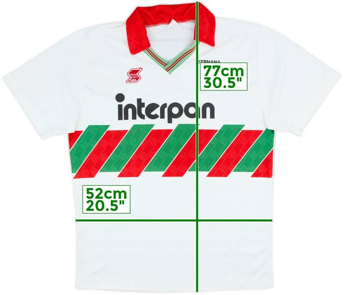 1991-92 Ternana Away Shirt - 6/10 - (L)