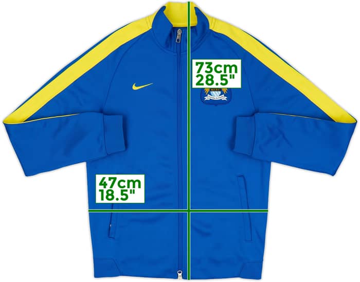 2014-15 Manchester City Nike Track Jacket - 9/10 - (S)