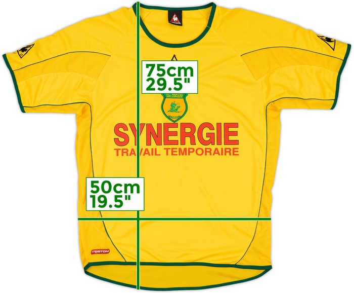 2002-04 Nantes Home Shirt - 8/10 - (M)