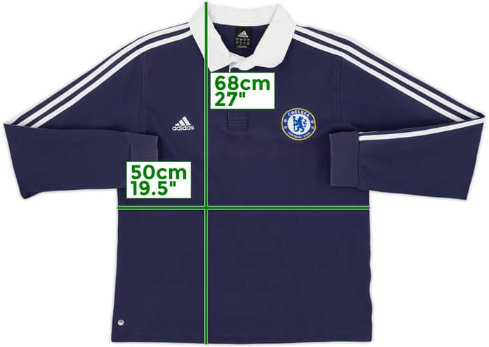 2006-07 Chelsea adidas Camiseta Polo - 6/10 - (M)