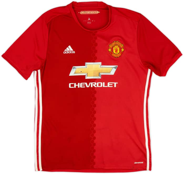 2016-17 Manchester United Home Shirt - 5/10 - (L)