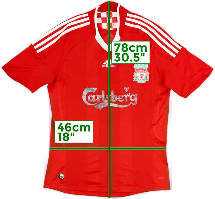 2008-10 Liverpool Home Shirt - 4/10 - (S)