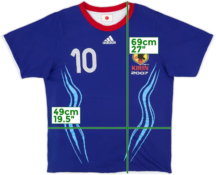 2007 Japan adidas Reversible Cotton Tee - 6/10 - (L)