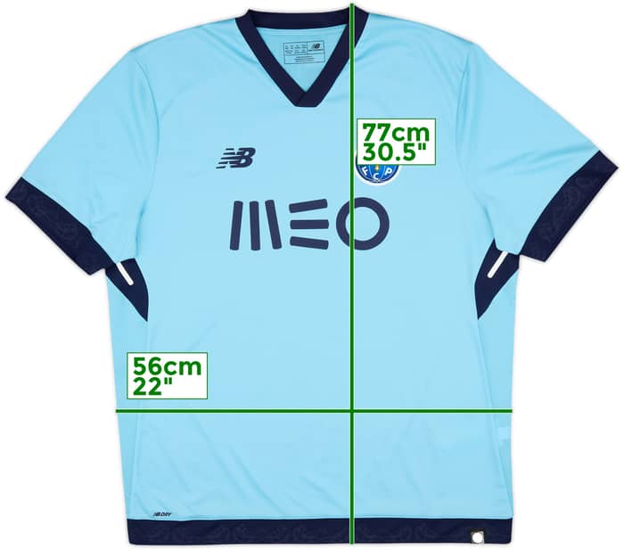 2017-18 Porto Third Shirt - 9/10 - (XL)