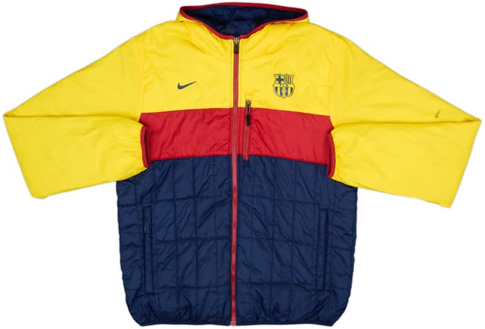 2012-13 Barcelona Nike Reversible Padded Bench Coat - 8/10 - (XL)